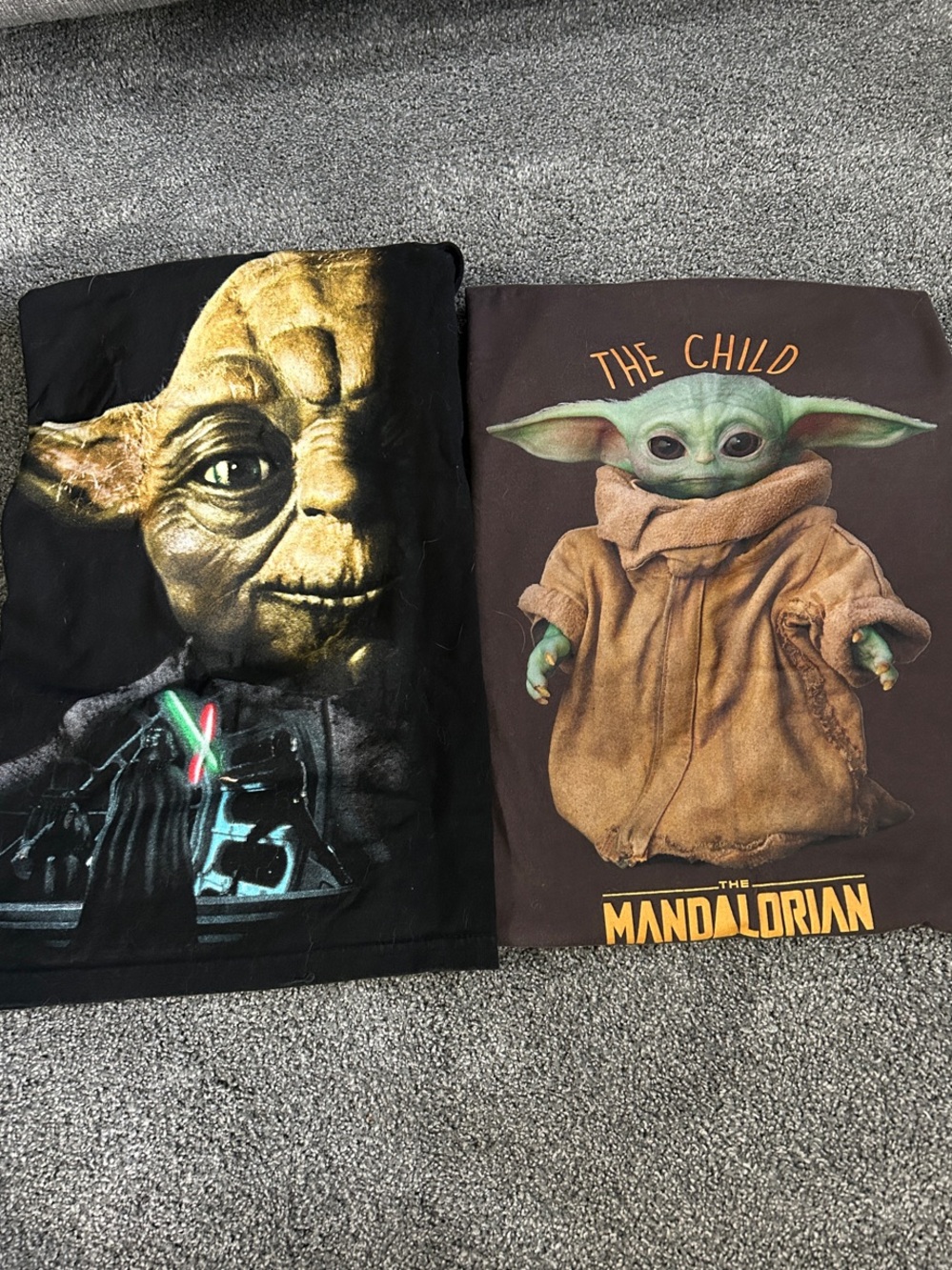 Two Star Wars Graphic Tees
